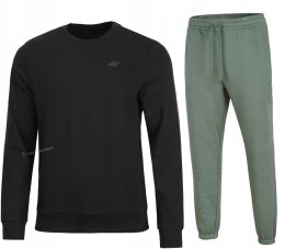 4F MĘSKI DRES BAWEŁNA KOMPLET BLUZA SPODNIE / rozm XXL