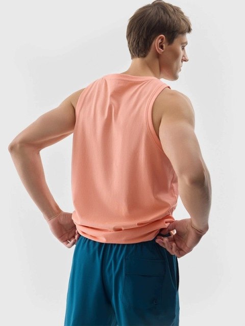 4F MĘSKA KOSZULKA NA RAMIĄCZKACH BAWEŁNA / rozm XXXL 3XL