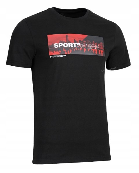 4F MĘSKA KOSZULKA T-SHIRT 100% BAWEŁNA / rozm M