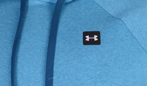 UNDER ARMOUR OCIEPLANA MĘSKA BLUZA Z KAPTUREM KANGURKA BAWEŁNA / rozm XXL