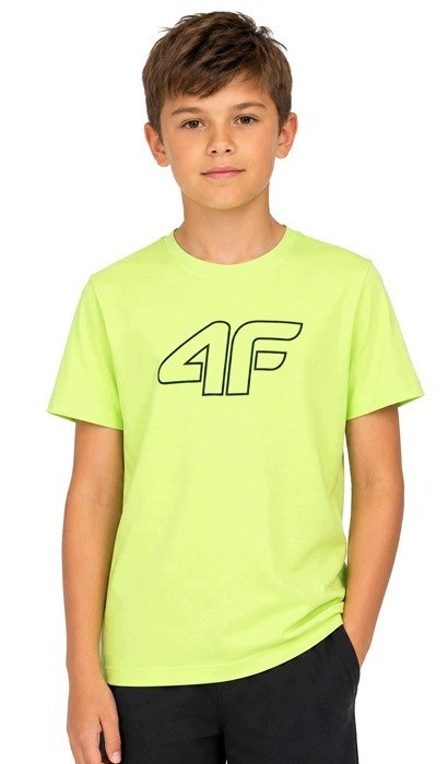 4F CHŁOPIĘCA KOSZULKA T-SHIRT BAWEŁNA / rozm 152