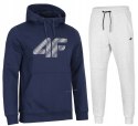 4F MĘSKI DRES BAWEŁNA KOMPLET BLUZA KANGURKA SPODNIE / rozm L