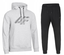 4F MĘSKI DRES BAWEŁNA KOMPLET BLUZA KANGURKA SPODNIE / rozm XXL