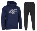 4F MĘSKI DRES BAWEŁNA KOMPLET BLUZA KANGURKA SPODNIE / rozm L