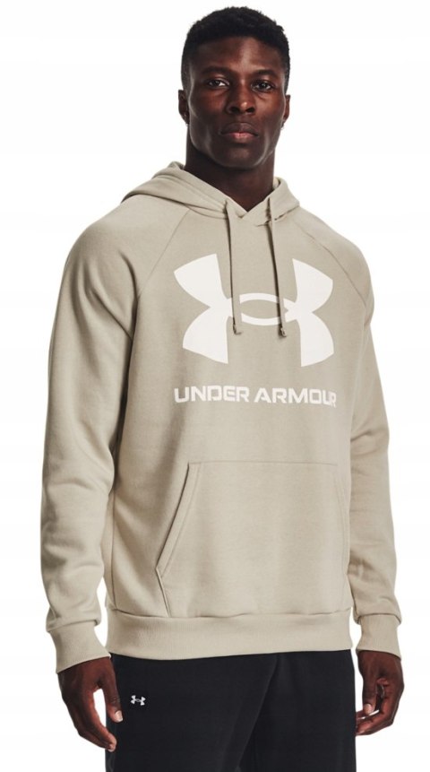 UNDER ARMOUR OCIEPLANA MĘSKA BLUZA Z KAPTUREM BAWEŁNA / rozm XXL