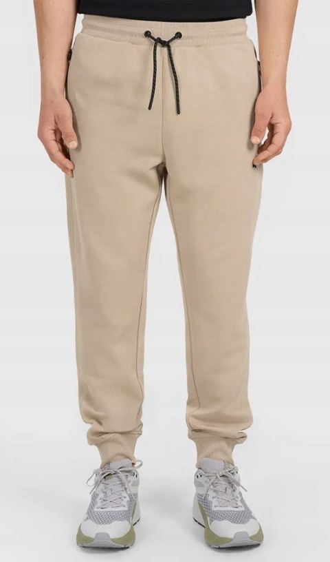 4F MĘSKIE SPODNIE DRESOWE JOGGERY BAWEŁNA ZAMYKANE KIESZENIE / XXXL 3XL
