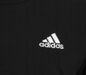 ADIDAS KOSZULKA T-SHIRT BAWEŁNA | MAŁE LOGO | CZARNA | rozm. 4XL