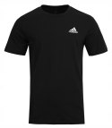 ADIDAS KOSZULKA T-SHIRT BAWEŁNA | MAŁE LOGO | CZARNA | rozm. L