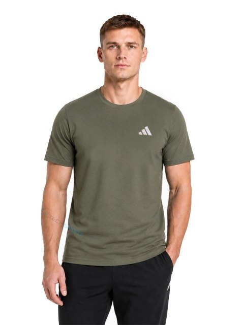 ADIDAS MĘSKA KOSZULKA BASIC BAWEŁNIANA T-SHIRT Z HAFTOWANYM LOGO / roz. 3XL