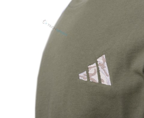 ADIDAS MĘSKA KOSZULKA BASIC BAWEŁNIANA T-SHIRT Z HAFTOWANYM LOGO / roz. 4XL