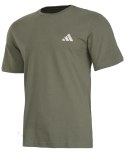 ADIDAS MĘSKA KOSZULKA BASIC BAWEŁNIANA T-SHIRT Z HAFTOWANYM LOGO / roz. XL