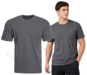ADIDAS MĘSKA KOSZULKA BASIC BAWEŁNIANA T-SHIRT Z HAFTOWANYM LOGO / roz. M