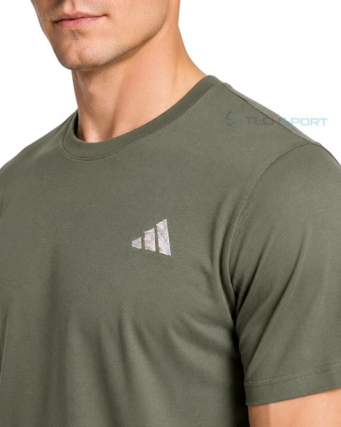 ADIDAS WYGODNA KOSZULKA MĘSKA T-SHIRT 100% BAWEŁNA Z HAFTEM MAŁE LOGO 4XL