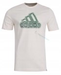 ADIDAS WYGODNA KOSZULKA MĘSKA T-SHIRT LOGO BADGE | roz. L
