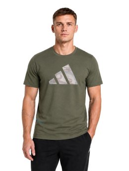 ADIDAS WYGODNA MĘSKA KOSZULKA Z DUŻYM LOGIEM 100% BAWEŁNA / rozm. 4XL