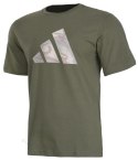 ADIDAS WYGODNA MĘSKA KOSZULKA Z DUŻYM LOGIEM 100% BAWEŁNA / rozm. XL