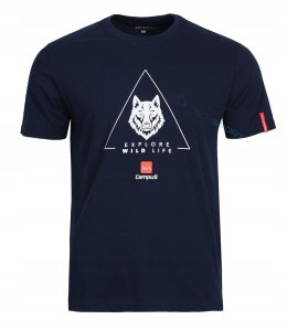 CAMPUS COHORN MARKOWA KOSZULKA T-SHIRT BAWEŁNIANA XL