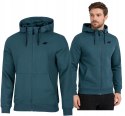 4F MĘSKA BLUZA Z KAPTUREM BAWEŁNA ROZPINANA / rozm XXXXXL 5XL