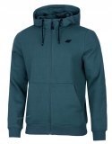 4F MĘSKA BLUZA Z KAPTUREM BAWEŁNA ROZPINANA / rozm XXXXXL 5XL