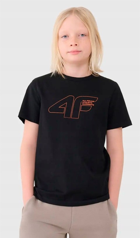 4F CHŁOPIĘCA KOSZULKA T-SHIRT BAWEŁNA / rozm 128