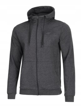 4F MĘSKA BLUZA Z KAPTUREM BAWEŁNA DRESOWA ZAPINANA / rozm XXXL 3XL