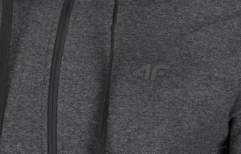 4F MĘSKA BLUZA Z KAPTUREM BAWEŁNA DRESOWA ZAPINANA / rozm XXXL 3XL