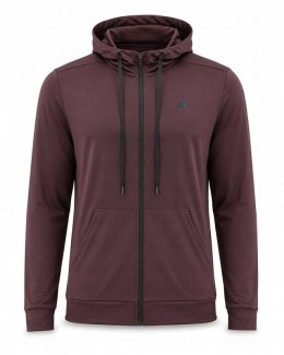4F MĘSKA SPORTOWA BLUZA Z KAPTUREM ROZPINANA TERMOAKTYWNA / rozm XXL