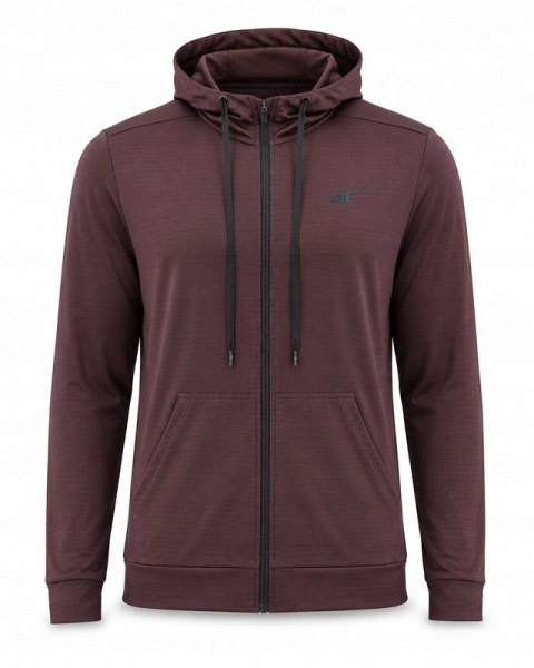 4F MĘSKA SPORTOWA BLUZA Z KAPTUREM ROZPINANA TERMOAKTYWNA / rozm XXL
