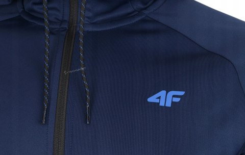 4F MĘSKA SPORTOWA BLUZA Z KAPTUREM ROZPINANA / rozm M