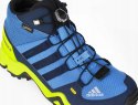 ADIDAS BUTY DZIECIĘCE ZIMOWE TREKKINGOWE MEMBRANA GORE-TEX roz. 30
