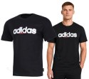 ADIDAS KOSZULKA MĘSKA BAWEŁNIANA T-SHIRT Z NADRUKIEM CZARNY L