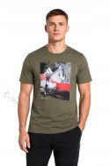 ADIDAS KOSZULKA MĘSKA BAWEŁNIANA Z GRAFIKĄ Z PRZODU / rozm. 3XL