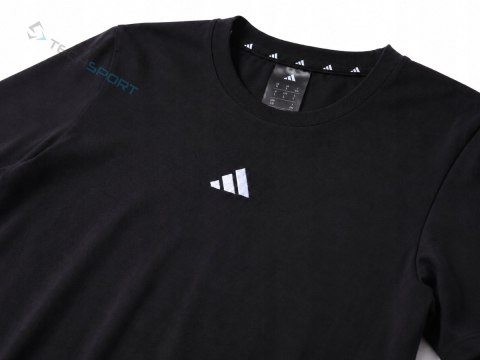 ADIDAS KLASYCZNA MĘSKA KOSZULKA T-SHIRT BASIC 100% BAWEŁNA Z HAFTEM / XXL