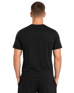 ADIDAS WYGODNA MĘSKA KOSZULKA BAWEŁNIANA BASIC Z HAFTOWANYM LOGIEM / L