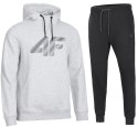 4F OCIEPLANY MĘSKI DRES BAWEŁNA KOMPLET BLUZA KANGURKA SPODNIE / rozm XXL