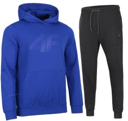4F OCIEPLONY MĘSKI DRES BAWEŁNA KOMPLET BLUZA SPODNIE / rozm L