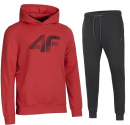 4F OCIEPLONY MĘSKI DRES BAWEŁNA KOMPLET BLUZA SPODNIE / rozm L