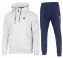 4F MĘSKI DRES BAWEŁNA KOMPLET BLUZA ROZPINANA SPODNIE / rozm XXL
