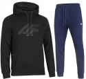4F OCIEPLANY MĘSKI DRES BAWEŁNA KOMPLET BLUZA KANGURKA SPODNIE / rozm XL