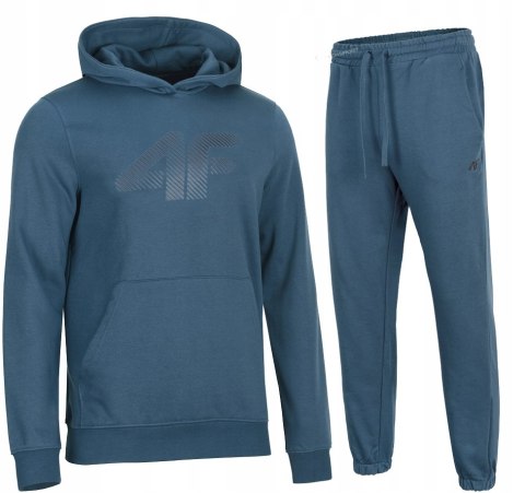 4F OCIEPLANY MĘSKI DRES BAWEŁNA KOMPLET BLUZA SPODNIE / rozm M