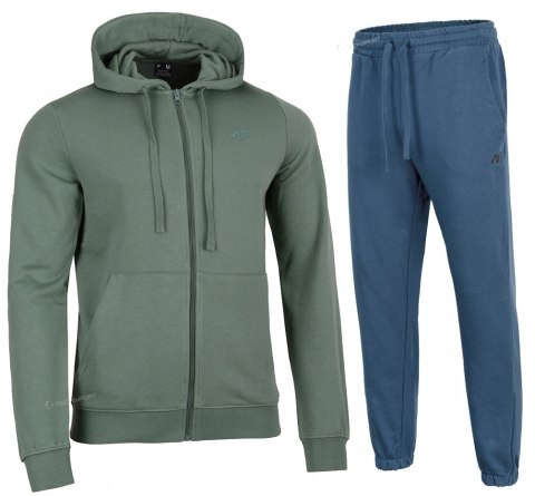 4F MĘSKI DRES BAWEŁNA KOMPLET BLUZA SPODNIE / rozm M