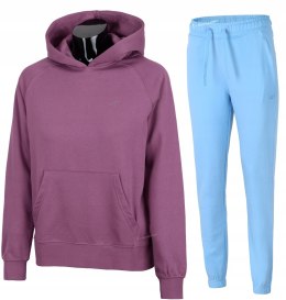 4F DAMSKI DRES BAWEŁNA KOMPLET DRESOWY BLUZA SPODNIE / rozm XL