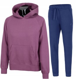 4F DAMSKI DRES BAWEŁNA KOMPLET DRESOWY BLUZA SPODNIE / rozmXL