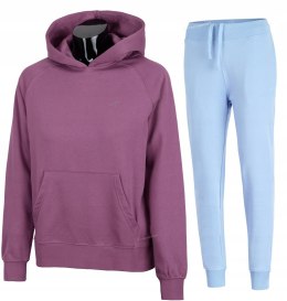 4F DAMSKI DRES BAWEŁNA KOMPLET DRESOWY BLUZA SPODNIE / rozm XL