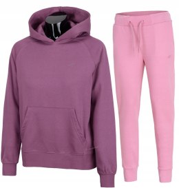 4F DAMSKI DRES BAWEŁNA KOMPLET DRESOWY BLUZA SPODNIE / rozm S