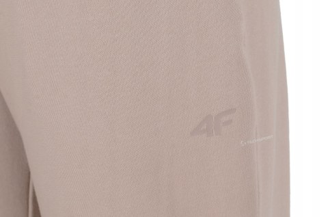 4F DAMSKIE SPODNIE DRESOWE BAWEŁNA JOGGERY / rozm L