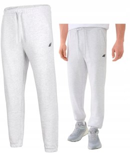4F OCIEPLANE MĘSKIE SPODNIE DRESOWE DRESY JOGGERY BAWEŁNA / rozm XXXL 3XL