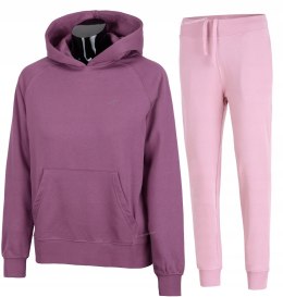 4F OCIEPLANY DAMSKI DRES BAWEŁNA KOMPLET DRESOWY BLUZA SPODNIE / rozm XL