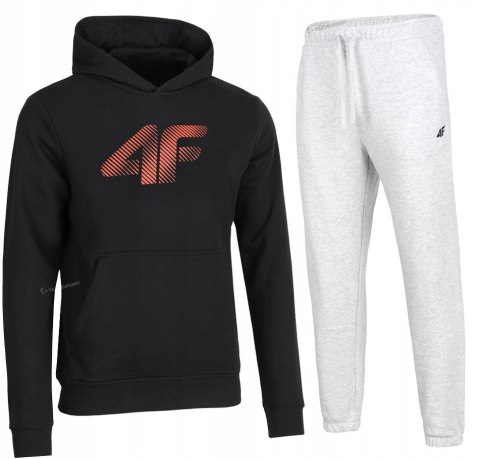 4F OCIEPLANY MĘSKI DRES BAWEŁNA KOMPLET BLUZA SPODNIE / rozm L