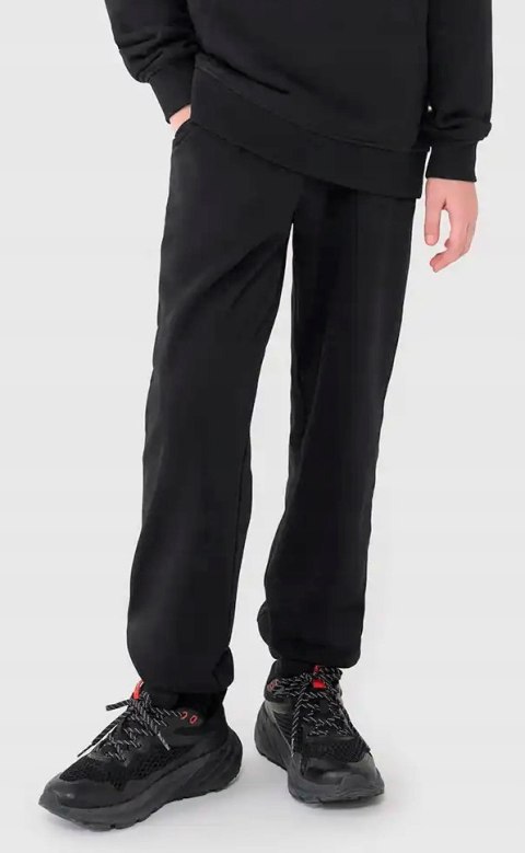 4F OCIEPLANY CHŁOPIĘCY DRES KOMPLET BLUZA KANGURKA SPODNIE / rozm 146